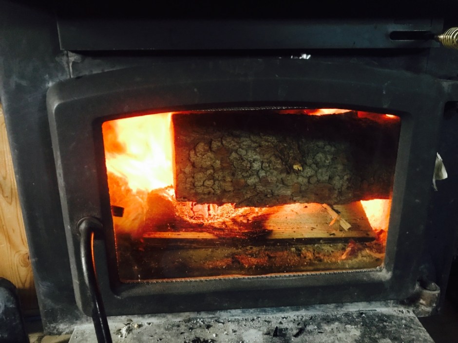 Beneath the Borealis 04-16-18 Woodstove Tiny House