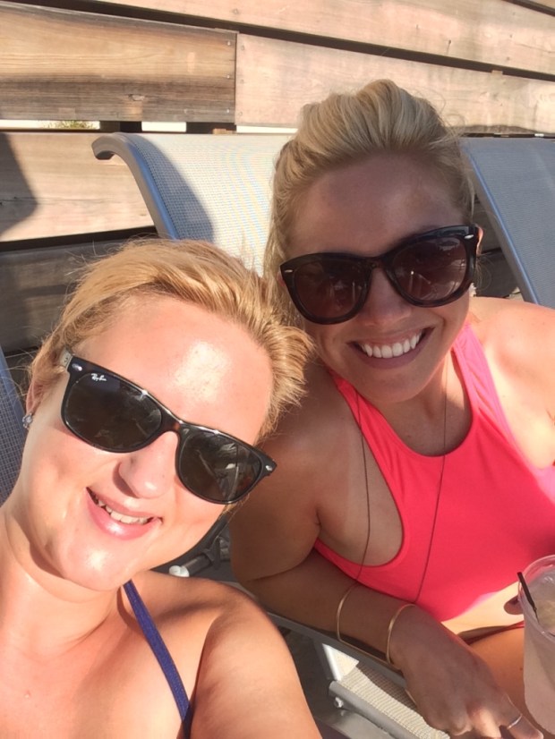 Beneath the Borealis Swimming Poolside Santa Cruz