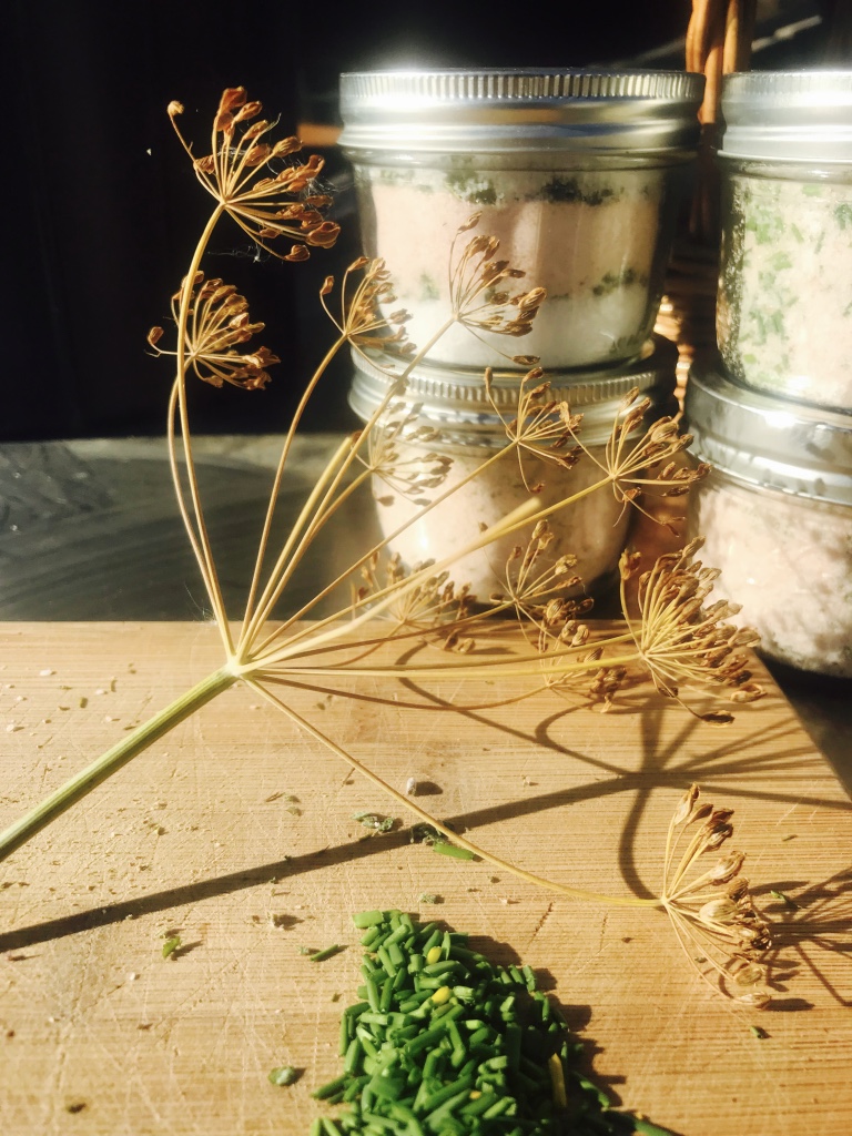 Beneath the Borealis Under Pressure 10-15-18 Fennel Herb Salt Gardening in Alaska