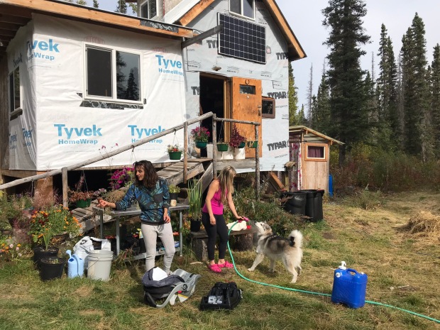Beneath the Borealis, A Wedding in Six Acts, Off-Grid Living