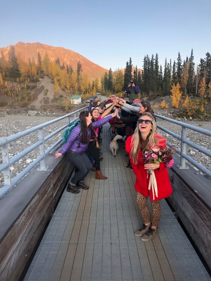 Beneath the Borealis, A Wedding in Six Acts, 10:28:19, Alaskan Bachelorette Tunnel of Love