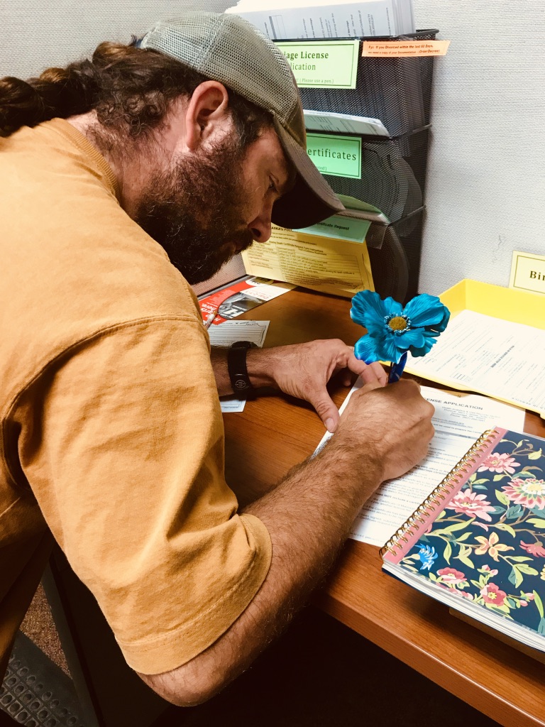 Beneath the Borealis, What's in a Name? December 30th, 2019, Marriage License, Anchorage, Alaska